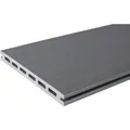 Kovalex Terrassendiele WPC XL Steingrau 300 cm x 19 cm x 2 cm