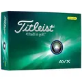 Titleist Golfbälle AVX - 12er Pack, gelb
