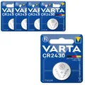 5x Varta Knopfzellen Lithium Batterien CR 2430 CR2430 3V Blister