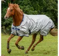 Bucas Pferde-Regendecke Bucas Sun Shower mit Klett für Halsteil 0g - silver
