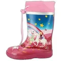 Beck Gummistiefel Wonderland Gummistiefel (wasserdichter, schmaler Stiefel, für trockene Füße bei Regen und Matschwetter) herausnehmbare Innensohle, weicher flexibler Naturkautschuk bunt 21 EU