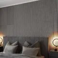 Home Deluxe - Akustikpaneel Sonic - 80 X 40 Cm Farbe: Grey Oak, Menge: 3 Holz Akustikpaneele Wandpaneel Akustik