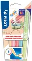 6 PILOT Textmarker FRIXION light Natural, 6er Etui