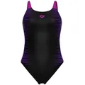 ARENA Damen Schwimmanzug W SIDE PLACEMENT SWIMSUIT U BACK B