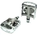 Shimano Fahrrad SPD Pedale Klickpedale Alu PD-M324 incl. Schuhplatten silber