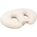 Bellochi Stillkissen Zwillinge mit Bezug - aus Baumwolle und Samt- - Baby Lagerungskissen - Kuschelkissen - Multifunktionale Zwillingsstillkissen P...