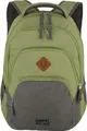 travelite Freizeitrucksack Rucksack mit Laptopfach Basic Melange Backpack 22L Green / Grey grün grau