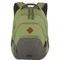 travelite BASICS Backpack Melange Green/Grey