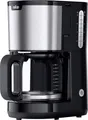 Braun KF 1500 BK Kaffeemaschine Schwarz, Edelstahl Fassungsvermögen Tassen=10 Glaskanne