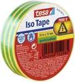 tesa Isolierbänder 15 mm x 10 m grün/gelb