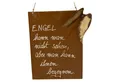 ZGM Dekoobjekt Rost Deko Spruchtafel mit Engelsflügeln, Deutsche Handwerkskunst