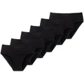 SCHIESSER Damen Tai-Slips, 6er Pack - "Cotton Essentials", Tai Pants, Baumwolle