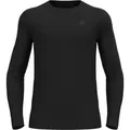 Odlo Funktionsunterhemd BL TOP crew neck l/s MERINO 20 BLACK XXL