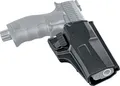 T4E Polymer Holster für HDP 50 / TP 50, Passgenaues Paddle Holster mit höhenverstellbarer Gürtelaufnahme, schlagfester Polymer-Kunststoff