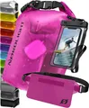 Nordlight 3er Set Wasserdichter Rucksack Dry Bag 5L - Roll Top Rucksack Kurierru