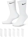 Nike Herren Trainingssocken Socken weiß Sport Pg=6 Paar Gr. 42-46 US 8-11 L