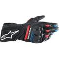 Alpinestars Honda SP-8 V3 Motorradhandschuhe, schwarz-rot-blau, Größe 2XL für Männer