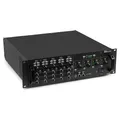 Power Dynamics PAM2004-4 Zonen Verstärker mit Bluetooth – 4x 200W – 100V & 4/8 Ohm – 4 Kanal Amplifier – HiFi Verstärker mit XLR, RCA & Mikrofon-Eingang