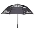 Titleist Tour Doppel Baldachin Regenschirm schwarz