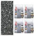 Isolbau Steinteppich Aussen Komplettset Marmorkies 100kg + Bindemittel bis 10m² Carnico 1/4mm Epoxidharz, Terassenboden, Natursteinboden Marmorkies Bodenbelag, Steinboden, Marmorstein, Innen Außen