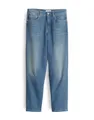OPUS PANTS Damen Barrel | Melly Relax Barrel Jeans Mid Rise mit hohem Stretch-Anteil Light Vintage Blue, 36 L28
