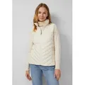 s.Oliver Outdoorjacke Outdoor-Weste Leichte Steppweste mit Stehkragen und Packfunktion beige 4XL (48)