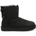 Ugg Mini Bailey Bow II Stiefel Schwarz - Damenstiefel - 1016501-BLK - Schwarz - 36