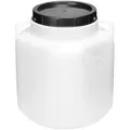 Garronda Regentonne 40L BPA-frei quadratisches Fass und Behälter mit Deckel GD-0088, Weiß, 40 l weiß 40 l