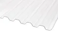 Gutta Polycarbonat-Wellplatte Trapez 76/18 200 x 95 cm 1,4 mm klar