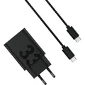 Motorola TurboPower Ladegerät 33W + USB-A zu USB-C Kabel - Schwarz