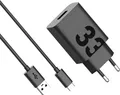 Motorola USB Ladegerät 33W 1x USB-A USB PD, QC 3.0 Schwarz