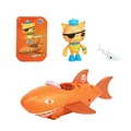 Octonauts 61106 Above & Beyond, Deluxe Spielzeugfahrzeug & Figur, Kwazii & Gup B Adventure Pack, Missionen nachstellen, 4-teiliges Set