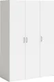 INOSIGN Kleiderschrank Space Drehtürenschrank, Aufbewahrung Kasten Schrank Stauraum 1 Tür, Platzsparen, schmal, 40 cm Breite, 3 Einlegeböden