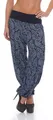 malito more than fashion Haremshose malito Damen Pumphose im Orient Design 8580 Haremshose im Orient Design