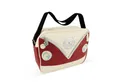 VW Collection by BRISA Schultertasche Volkswagen Umhängetasche, im VW T1 Bulli Design, Freizeittasche mit coolen Reißverschlüssen