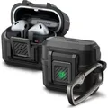 Schutzhülle für Galaxy Buds 3 / 3 Pro Spigen Case Cover Futeral Matt Schwarz