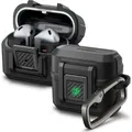 Schutzhülle für Galaxy Buds 3 / 3 Pro Spigen Case Cover Futeral Matt Schwarz