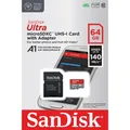 SanDisk SDSQUAB-064G-GN6MA SanDisk Ultra microSDXC A1  64GB 140MB/s Adapt.SDSQUA