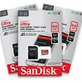 3x Sandisk Speicherkarte microSDXC Ultra Android  64GB 140MB/s + Adapter
