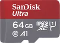 Sandisk Speicherkarte microSDXC Ultra Android  64GB 140MB/s + Adapter B Ware