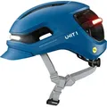 Unit 1 - AURAMIPSMMAVERICKV1 - MIPS Fahrradhelm mit Smart-Funktionen - blau - Gr. M - inkl. Remote - Blau