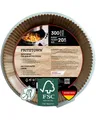 FRITZTOWN Backpapier Air fryer Backpapier, Backpapier für die Heißluftfritteuse, Air fryer Heißluftfritteuse Backpapier Einwegschalen