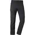 Schöffel Herren Koper 1 Zip Off Hose (Größe XXL, schwarz)