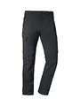 Schöffel Herren Pants Koper1 Zip Off, Flexible Herren Hose mit Zip-Off Funktion, schnell trocknende und kühlende Wanderhose aus 4-Wege-Stretch, Black, 54