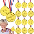 Party Medaillen Kinder - Goldene Auszeichnungen für Geburtstagsfeier & Spiele