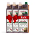 NEU! EWALIA Immunvitalsaft - Stärkendes Ergänzungsfuttermittel für Pferde, Förderung des allgemeinen Wohlbefindens, Natürliche Vitalitäts- und Resilienzunterstützung, 100% Natur pur, 6x1 Liter
