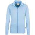 HAKRO® Damen Casual-Jacke INTERLOCK, ice-blue 227 , 1 Stück, Größe: M