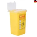 Nikou Sharps Bin, Kanülenabwurfbehälter Biohazard Nadelentsorgung, Kunststoff S