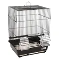 Flamingo Vogelkäfig Dolak 1 schwarz, NEU
