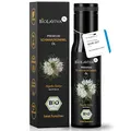 Premium BIO Schwarzkümmelöl – kaltgepresst & ungefiltert – hoher Thymochinongehalt - 100% Nigella sativa aus Ägypten – laborgeprüft & lichtgeschützt im Miron Violettglas (1x100 ml)